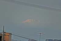 元旦の富士山/朝８時過ぎに撮影（ニコンＤ90）